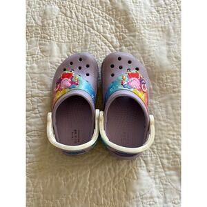 Peppa Pig Crocs Clogs Light Purple Size 8 J8 Toddler Shoes Outdoors Water Shoe